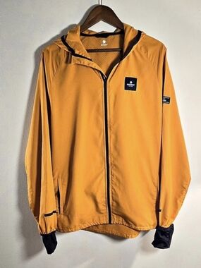 Saysky Copenhagen Worldwide Running Tribe Pace Wind Jacket Yellow Orange XL